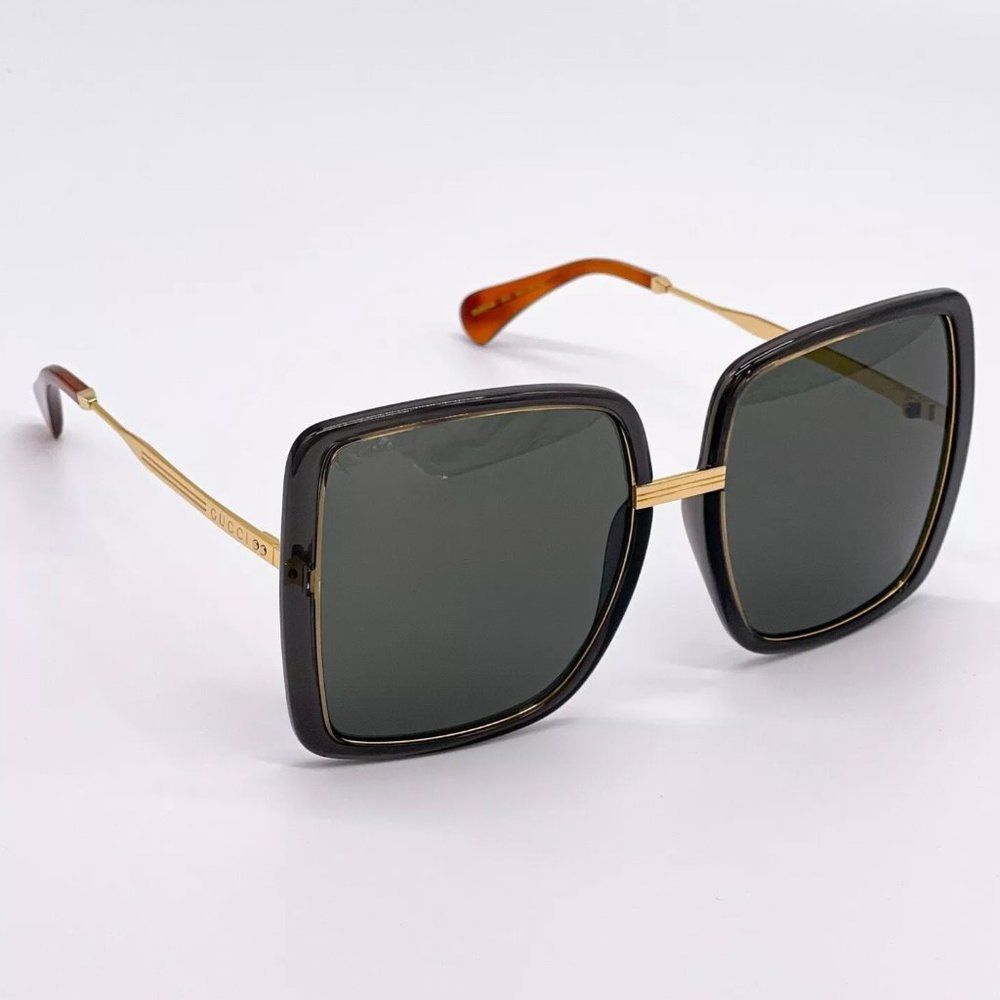 Sale! New Gucci Unisex 60mm Grey Sunglasses! - Picture 7 of 8